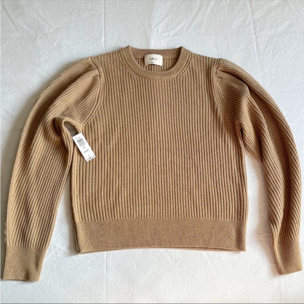 BNWT Aritzia Wilfred Ayla Sweater in Gold Camel (no tags)